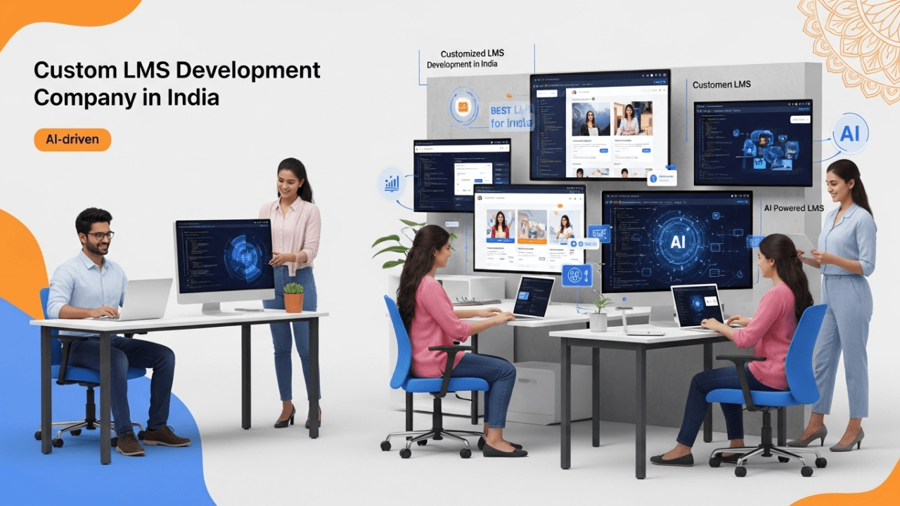 Image of Indian Customization Unleashed: AzzipTech as India's Elite Custom LMS Development Company  2
