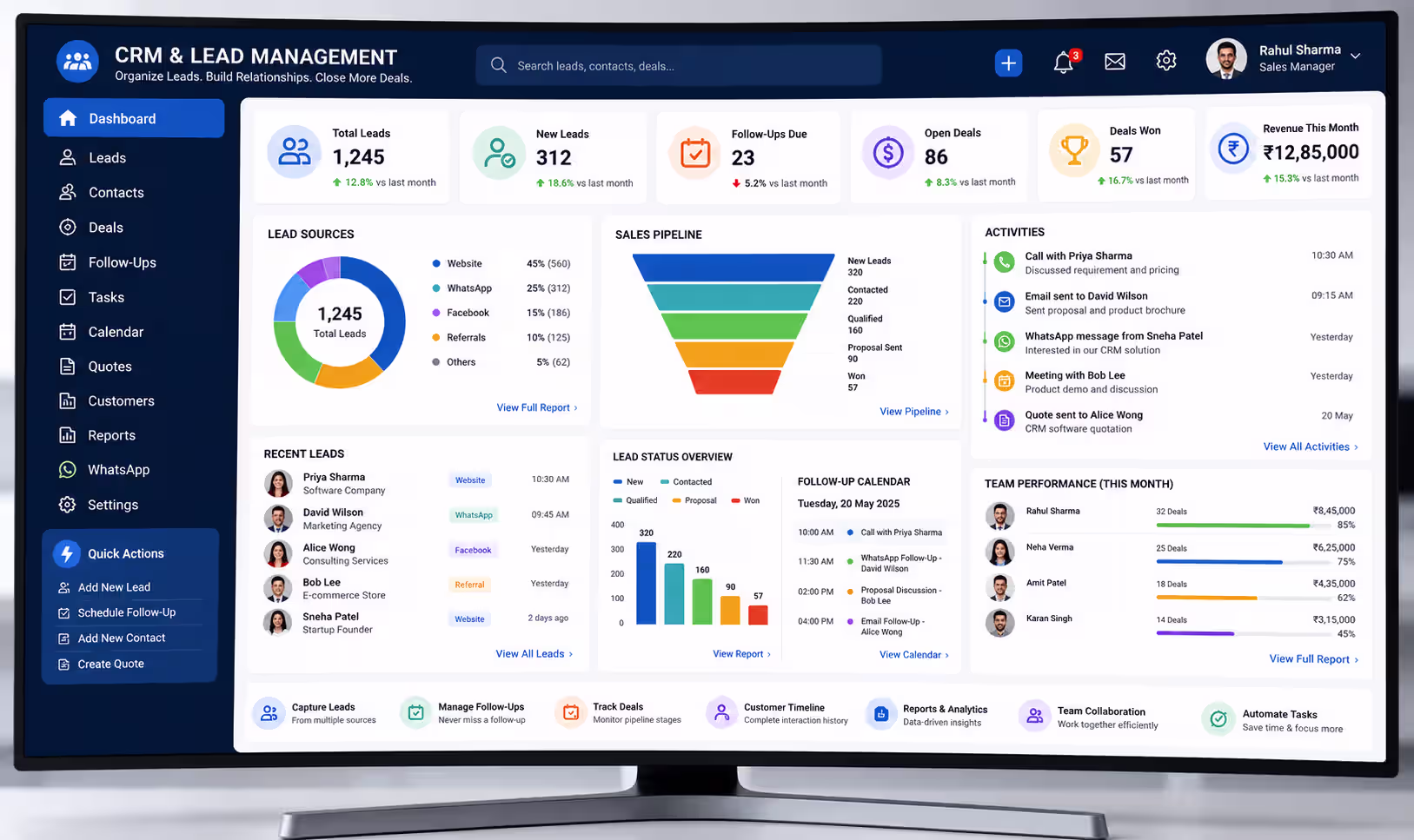 CRM & Lead Management