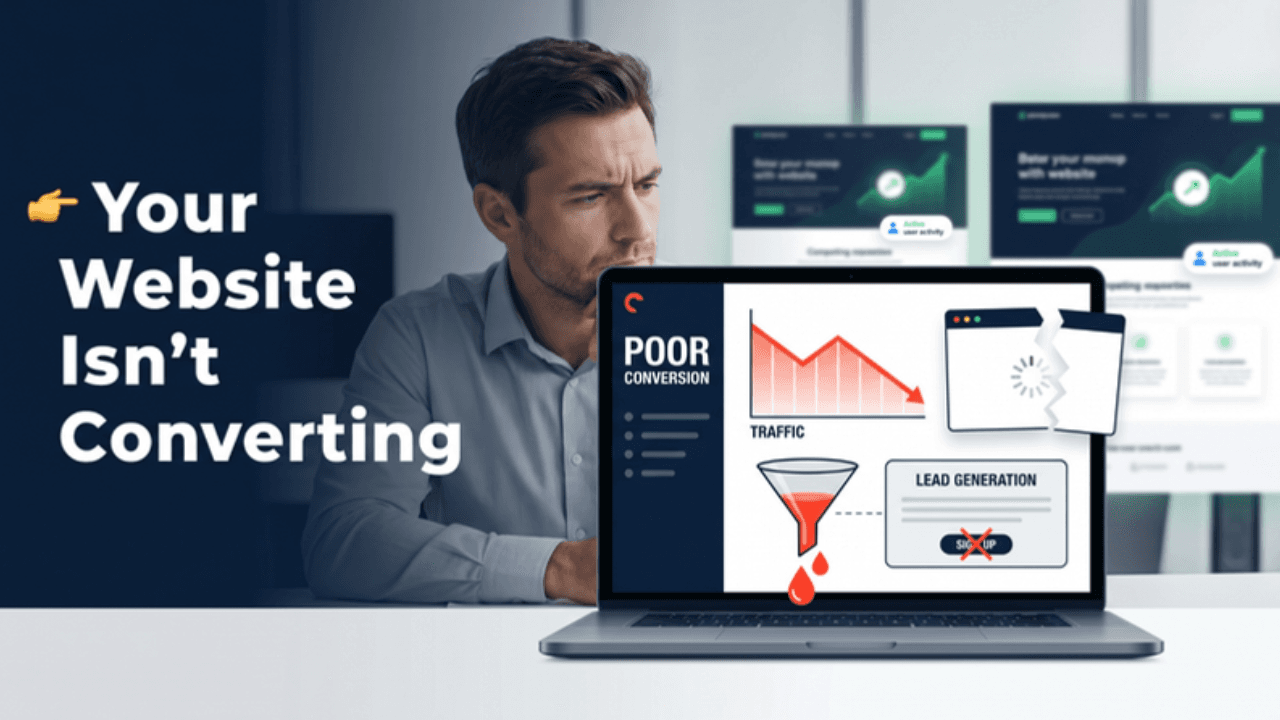 Image of Most Websites Don’t Have a Traffic Problem — They Have a Conversion Problem (And How to Fix It in 2026) 1