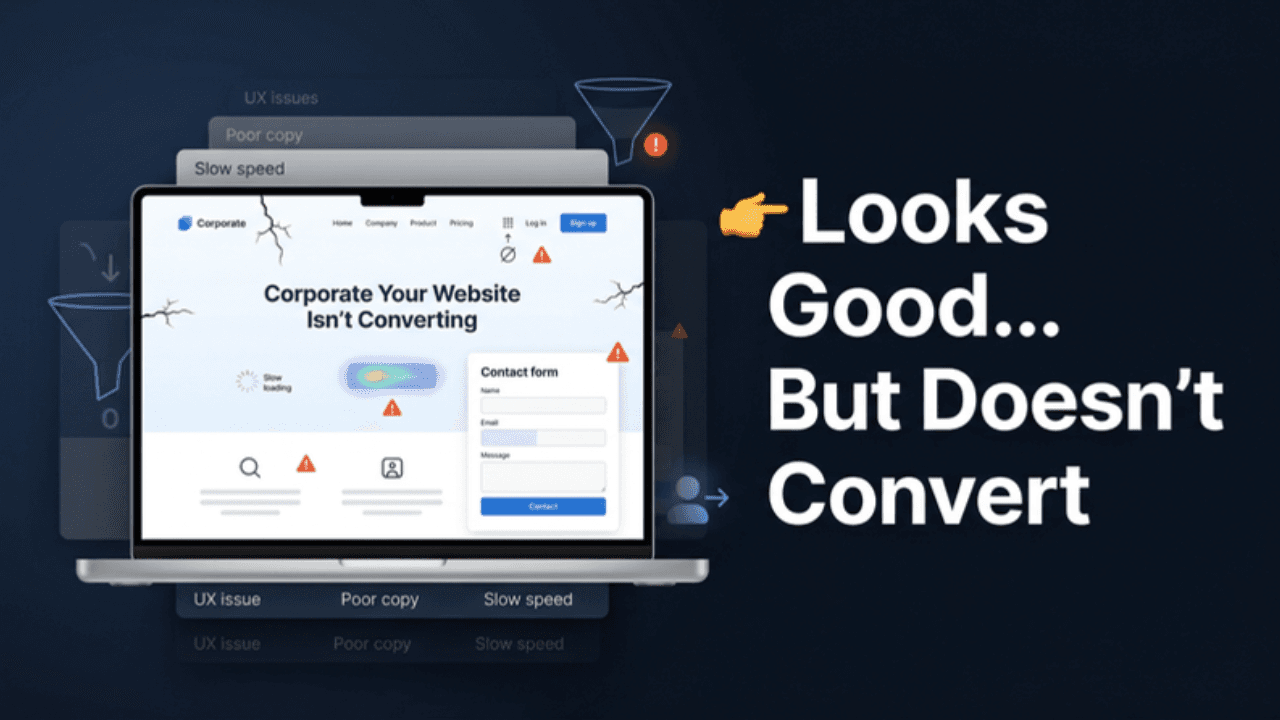 Image of Most Websites Don’t Have a Traffic Problem — They Have a Conversion Problem (And How to Fix It in 2026) 2