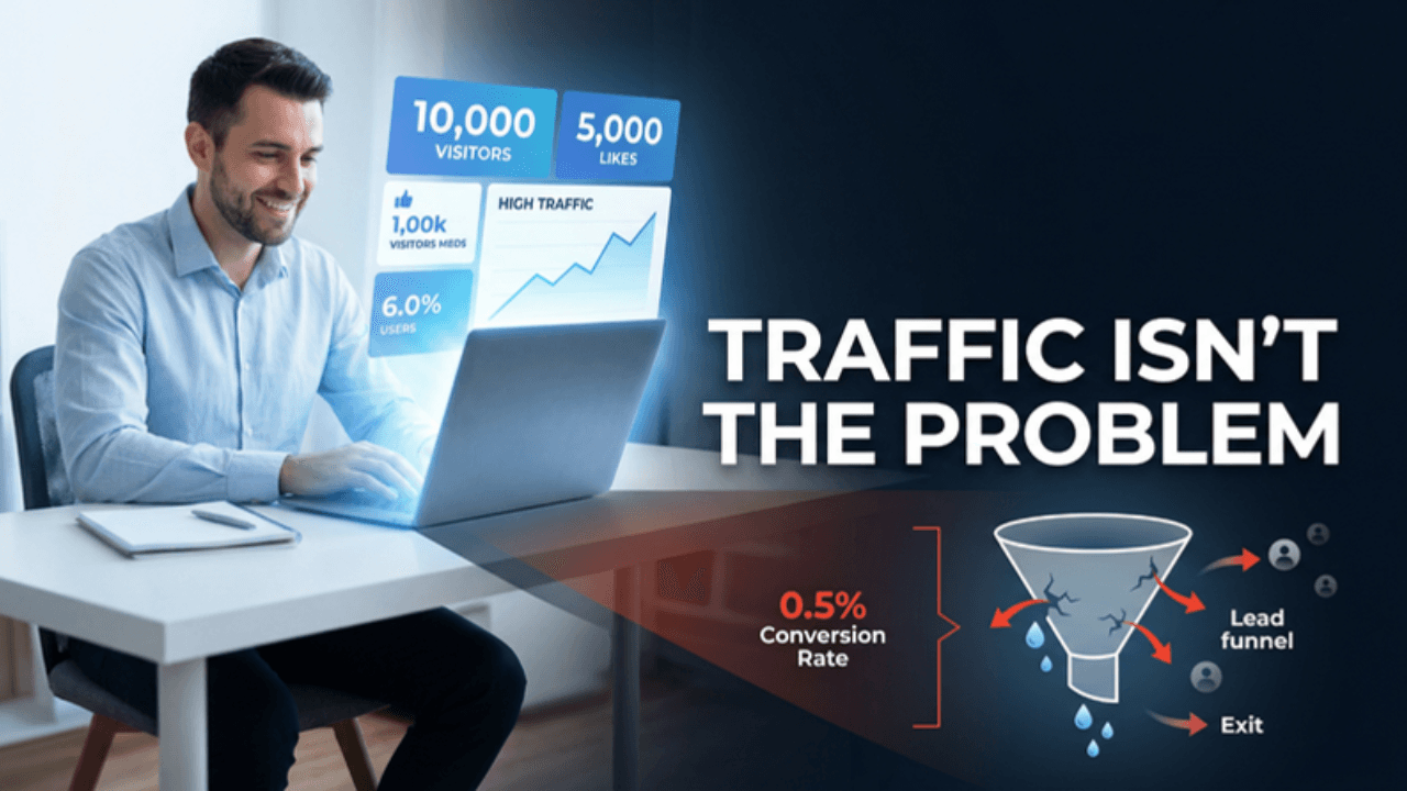 Image of Most Websites Don’t Have a Traffic Problem — They Have a Conversion Problem (And How to Fix It in 2026) 7