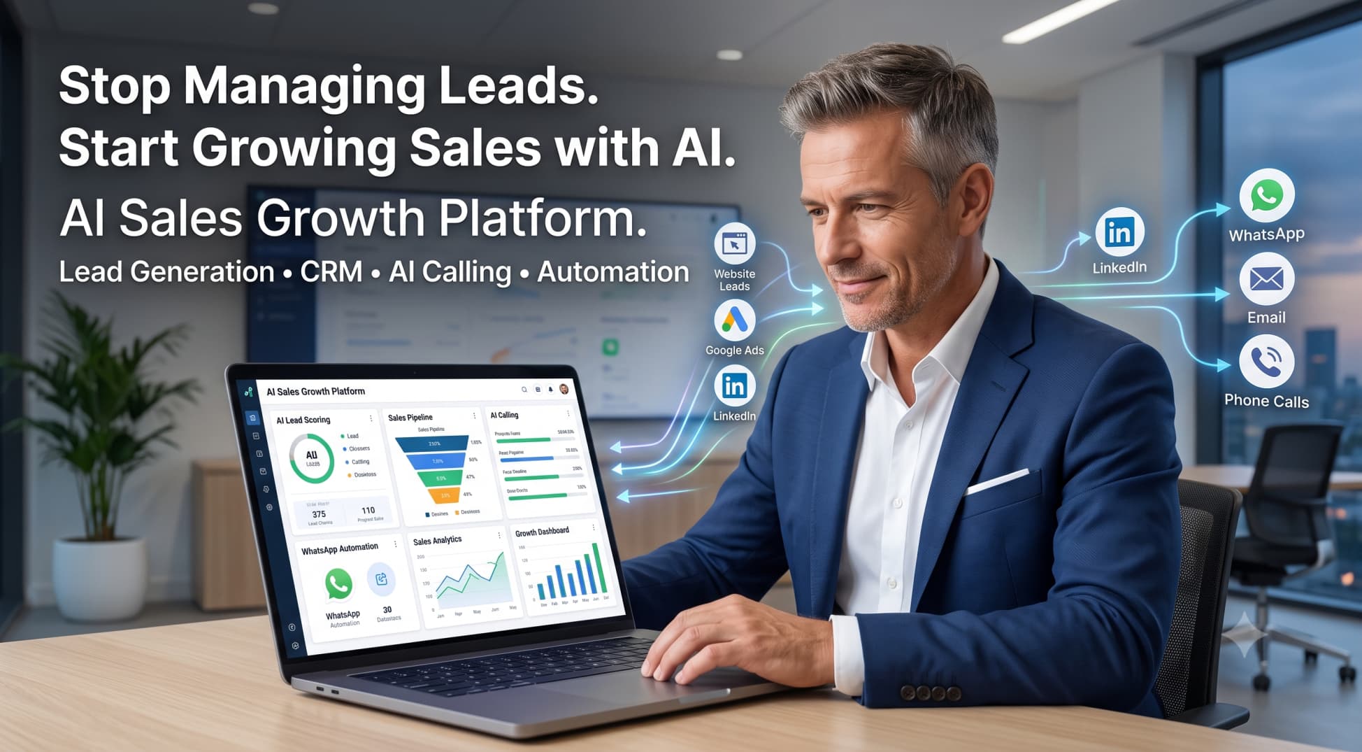AI Sales Growth Platform: Why Growing Businesses Are Replacing 5 Sales Tools with One System
