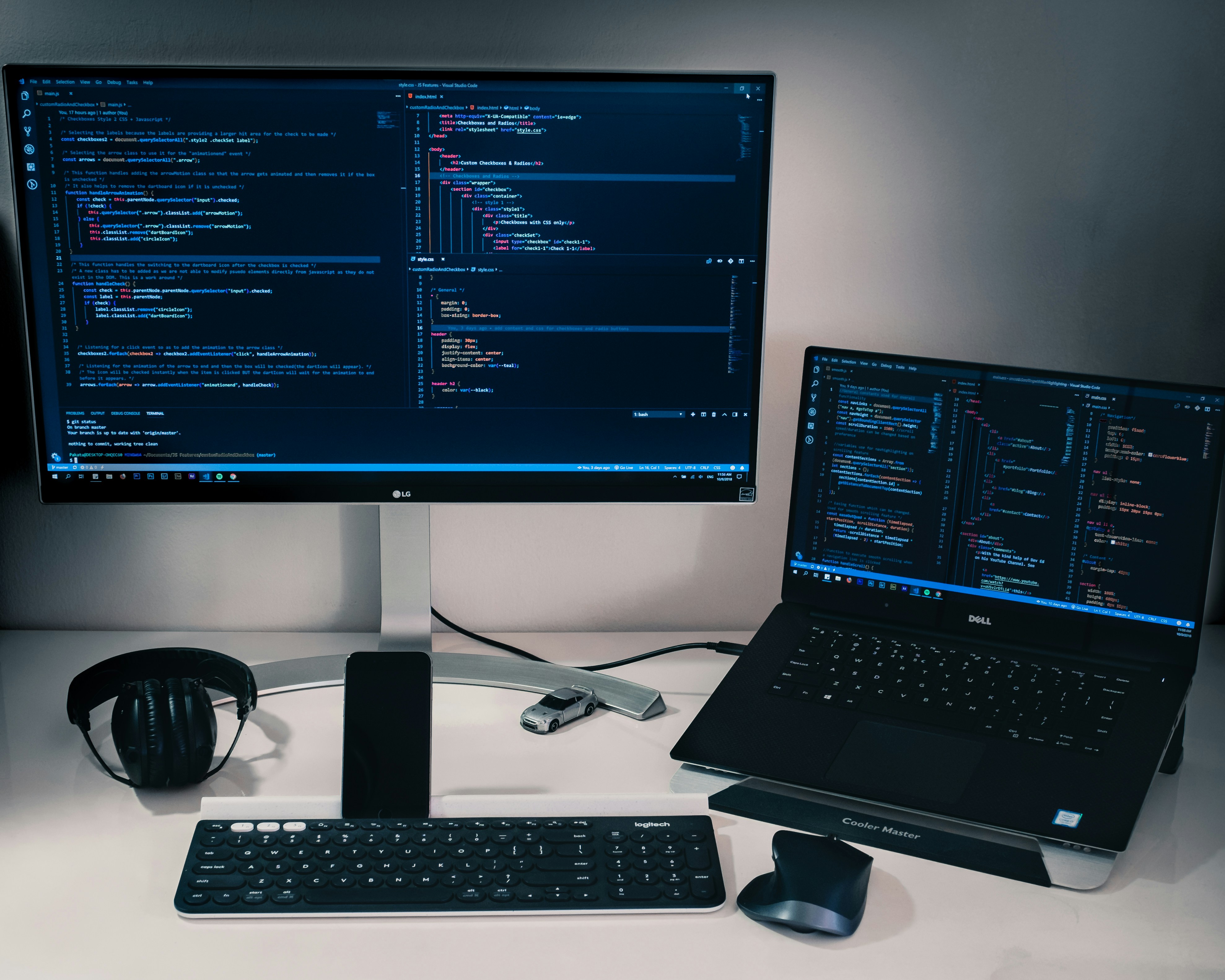 Custom Development Background