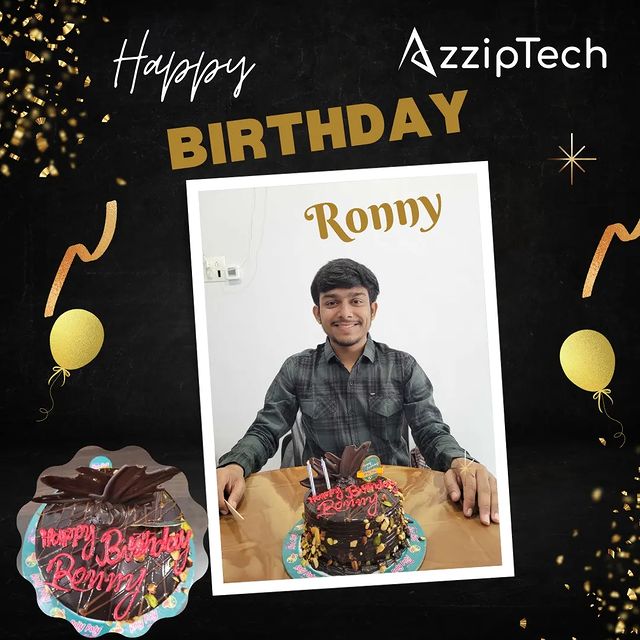 Birthday Celebration of Employee Kishan Pinjani
