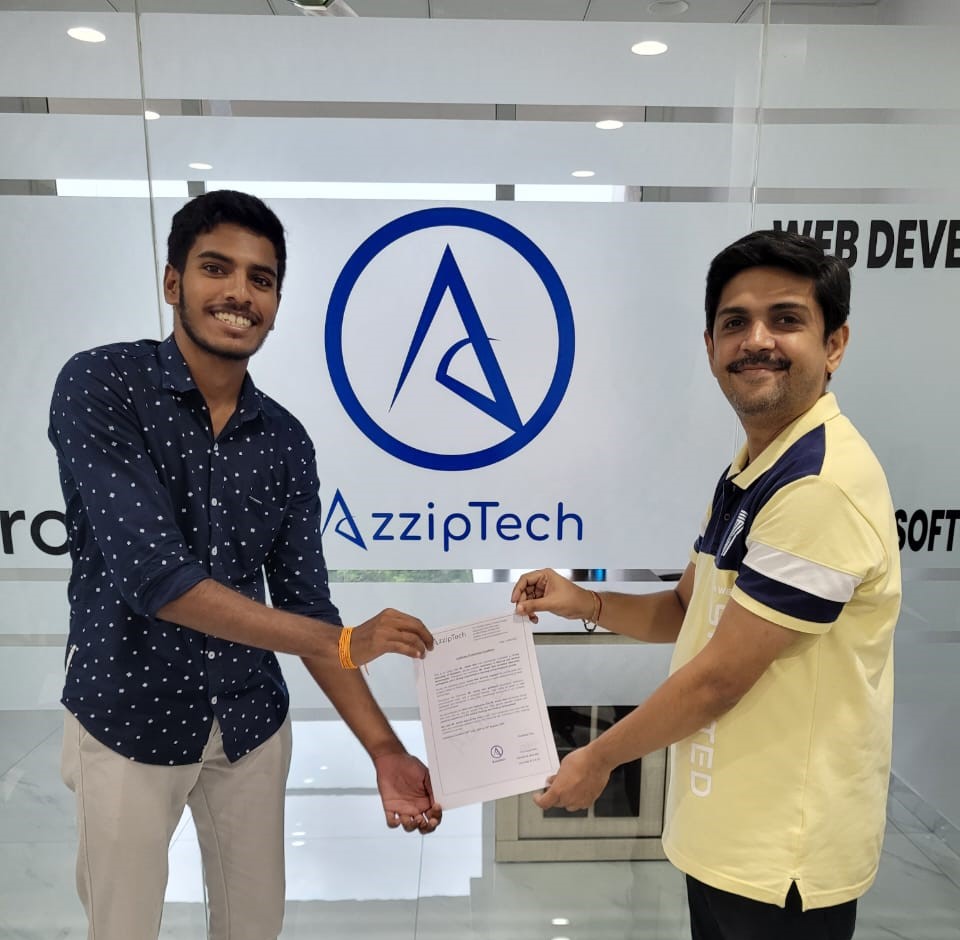 Internship Certificate Distribution