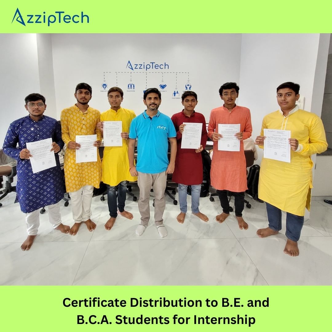 Certificates Distribution to B.E and B.C.A Students